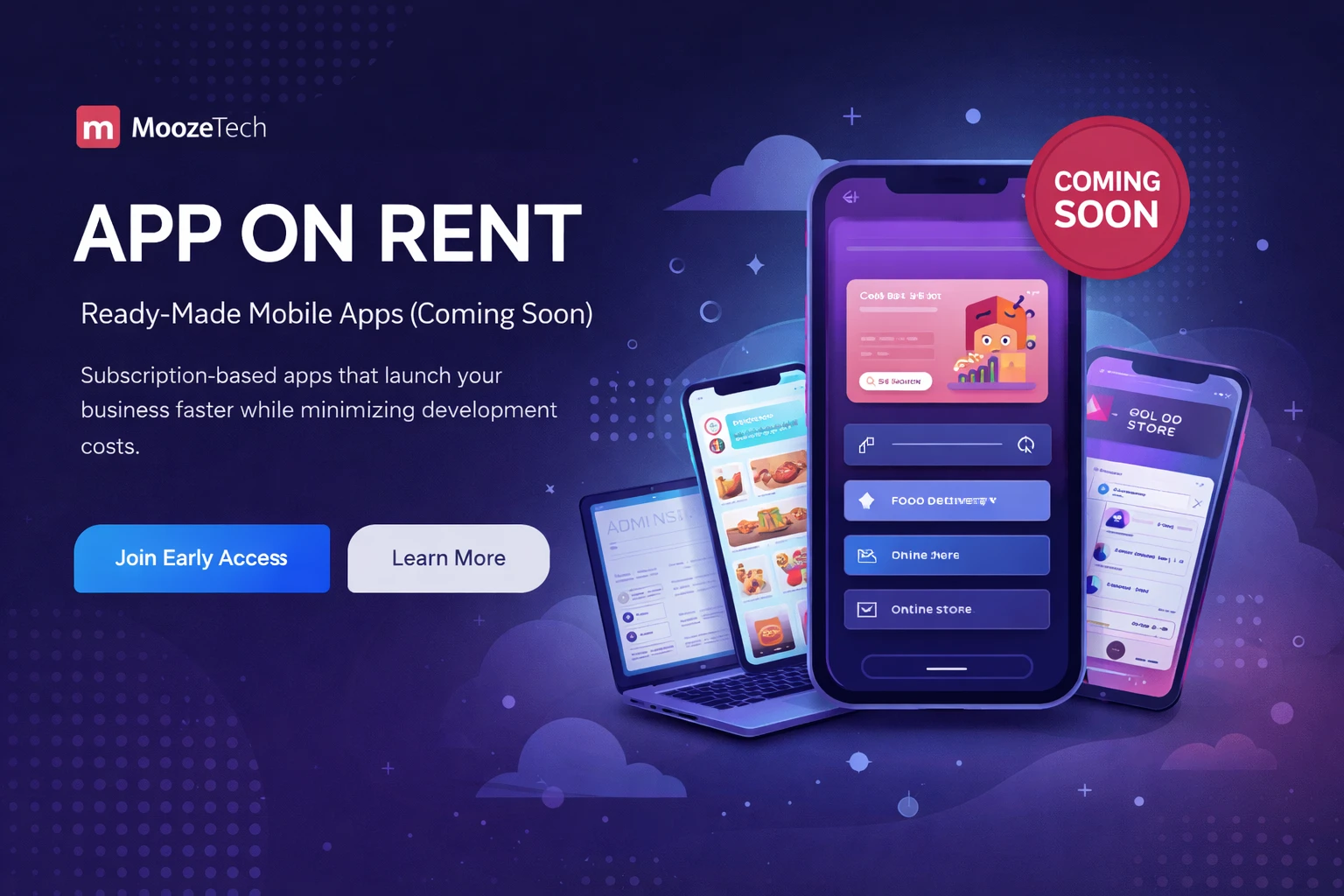 App on Rent – Coming Soon