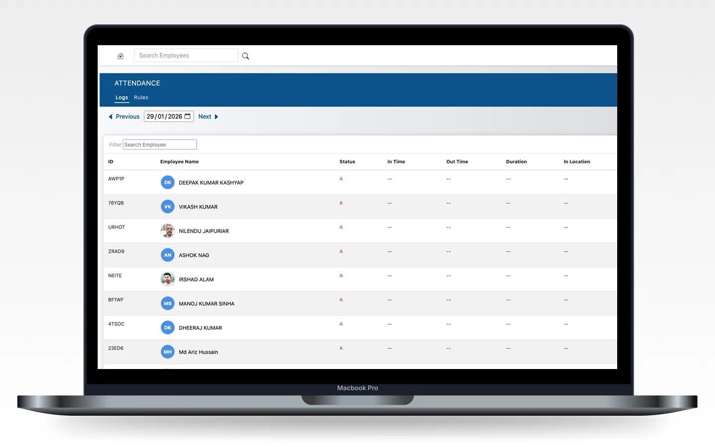 Attendance Management